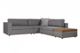 Γωνιακός καναπές Cozy Γκρί Σκούρο COR-0260-00011 Efdeco Image 5