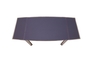 Extendable kitchen table with glass surface 300T Efdeco Image 2