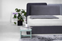 Ντυμένο κρεβάτι Daily fabric γκρι BED-0260-0058 Efdeco Image 3