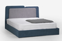 Ντυμένο κρεβάτι Daily fabric μπλε BED-0260-0059 Efdeco
