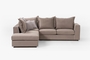 New York Corner Sofa - Elephant COR-0088-0103 Efdeco Image 2