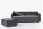 Madrid Folding Sofa - Anthracite COR-0088-0098 Efdeco Image 4