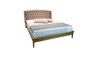 Κρεβάτι Elegant μασίφ ξύλου BED-0186-0013 Efdeco