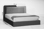 Ντυμένο κρεβάτι Daily fabric γκρι BED-0260-0058 Efdeco Image 7