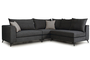 Γωνιακός καναπές Capri Ανθρακί COR-0088-0697 Efdeco