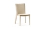 Chair upholstered in ecological synthetic leather (Off-White) CL520-EKROY Efdeco
