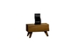 Fire, natural wood bedside table COM-0186-0008 Efdeco Image 6