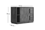Συρταριέρα Stone DRA-0079-0067 Efdeco Image 4