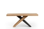 Τραπέζι Pesaro 2 φυσικού ξύλου TAB-0360-0056 Efdeco Image 7