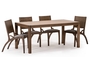Rectangle, solid wood table TAB-0888-0008 Efdeco Image 4