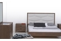 Karmen, natural wood bed BED-0200-0016 Efdeco Image 3