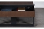 Cartellina, Dark Walnut Coffee Table COF-0360-0138 Efdeco Image 9