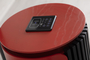 Speaker lamp Tiesto red LGH-0935-0002 Efdeco Image 2