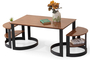 Fuga Black Coffee Table COF-0935-0059 Efdeco