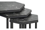 Σετ βοηθητικά τραπεζάκια Graphite SMF-0658-0042 Efdeco Image 2