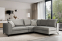 Capri Corner Sofa Dark Grey COR-0088-0693 Efdeco Image 2