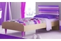 Rose, solid wood bed KID-0157-0064 Efdeco