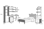 Rose, solid wood bed KID-0157-0064 Efdeco Image 3