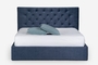 Love Upholstered Bed (Blue) BED-0213-0056 Efdeco Image 3
