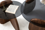 Τραπεζάκι σαλονιού Markiz Walnut COF-0935-0017 Efdeco Image 3