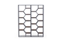 Βιβλιοθήκη Metal LIB-0360-0020 Efdeco Image 2