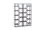 Βιβλιοθήκη Metal LIB-0360-0020 Efdeco Image 4