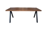 Walnut wood dining table MIKE Efdeco
