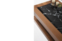 Τραπεζάκι σαλονιού Milano Black COF-0935-0089 Efdeco Image 3