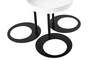 Σετ βοηθητικών τραπεζιών Ren Black SMF-0935-0020 Efdeco Image 4