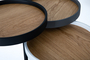 Σετ βοηθητικών τραπεζιών Ren Oak SMF-0935-0019 Efdeco Image 2