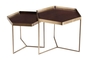 Βοηθητικά τραπεζάκια Moma ανοξείδωτα 38x37x42 cm SMF-0962-0021 Efdeco Image 2