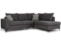 Montana Corner Sofa Charcoal Grey COR-0088-0297 Efdeco