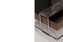 Τραπεζάκι σαλονιού Crown Walnut COF-0935-0038 Efdeco Image 2