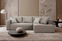 Napoli Corner Sofa Moca COR-0088-0311 Efdeco Image 2