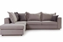 New York Corner Sofa - Light Gray COR-0088-0104 Efdeco Image 2