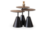 Oldies Black Conical Σετ Βοηθητικών Τραπεζιών SMF-0935-0031 Efdeco