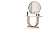 Panula Ecru & Brass Κονσόλα με Καθρέφτη CON-0935-0002 Efdeco