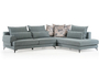 Σαλόνι Γωνία Perla Μπλέ COR-9107-00591 Efdeco Image 8