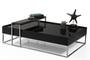 Coffee Table Crown Black COF-0935-0039 Efdeco Image 4