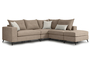 Γωνιακός καναπές Rio Cappuccino COR-0088-0715 Efdeco