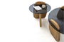 Βοηθητικό τραπεζάκι σαλονιού Markiz Oak SMF-935-0003 Efdeco Image 5