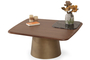 Coffee Table Bueno Brass Black COF-0935-00431 Efdeco