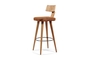 Σκαμπό Mode wood STO-0109-0005 Efdeco