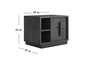 Κομοδίνο Stone COM-0079-0003 Efdeco Image 4