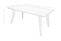 North, melamine wood dining table (160 cm) TAB-0888-00671 Efdeco Image 8