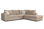 Toledo Corner Sofa Cappuccino COR-0088-0515 Efdeco
