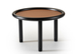 Σετ τραπεζάκια σαλονιού Round Base Black COF-0937-0035 Efdeco Image 5