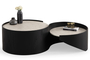 Τραπεζάκι σαλονιού Atlantis Black COF-0935-0023 Efdeco