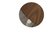 Tosca Walnut Coffee Table COF-0935-0010 Efdeco Image 2