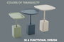 Σετ τραπεζάκια σαλονιού Oval Base SMF-0937-0010 Efdeco Image 3